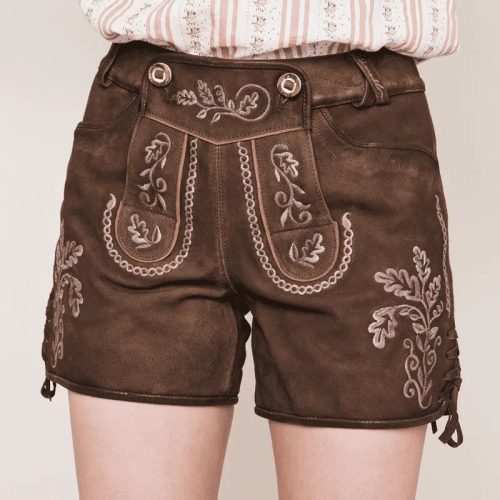 Authentic-Lederhosen-Women-Taluna-Shorts-Front