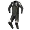 LeatherJacketGear-Atem-v4-2-Piece-Leather-Suit-Black-White-Front