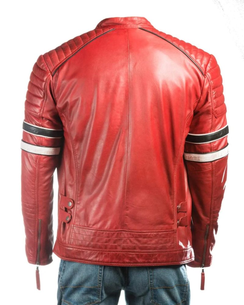 Men sRedRacingBikerStyleLeatherJacket 3 1 11zon