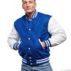 Mens-Blue-and-White-Varsity-Jacket-Front