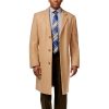 Mens-Camel-Wool-Blend-Overcoat