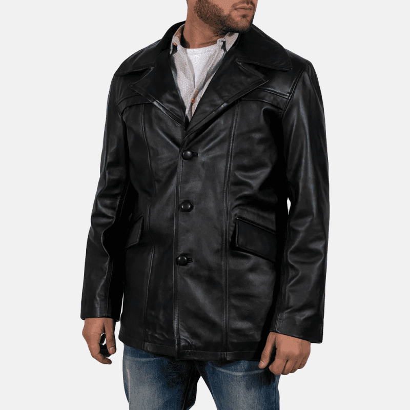 MensLongBlackLeatherCoat 1 2 11zon