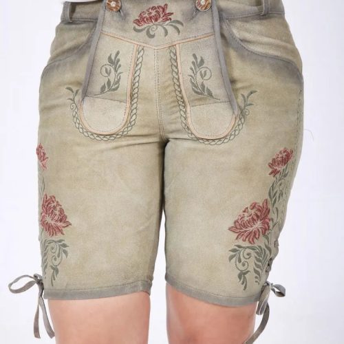 Traditional-Lederhosen-Women-Aylin-Beige-Front