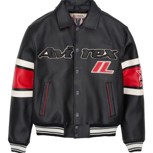 avirex-city-series-chicago-leather-jacket-black-front